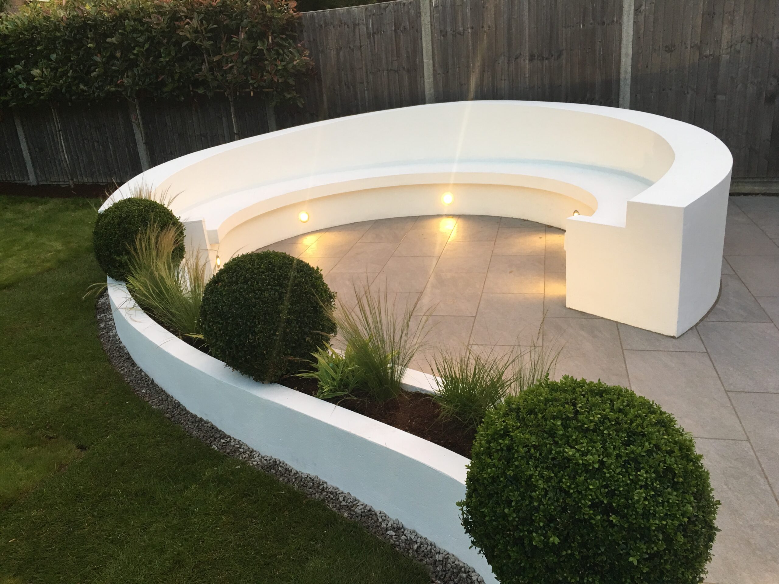 Outdoor electrical installation by B Lelliott Electrical